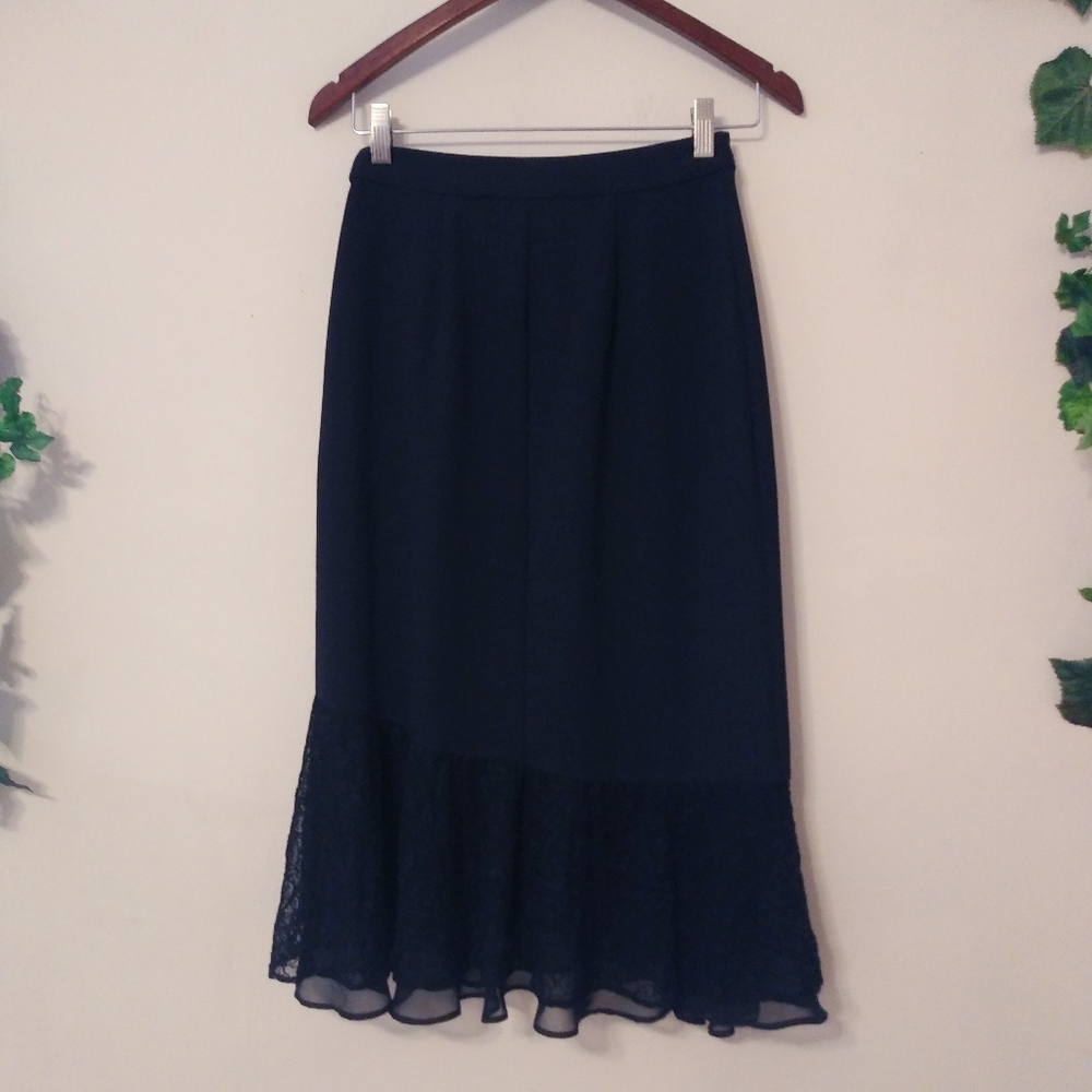 Zara Basic Collection Wrap Up Asymmetrical Skirt - image 4